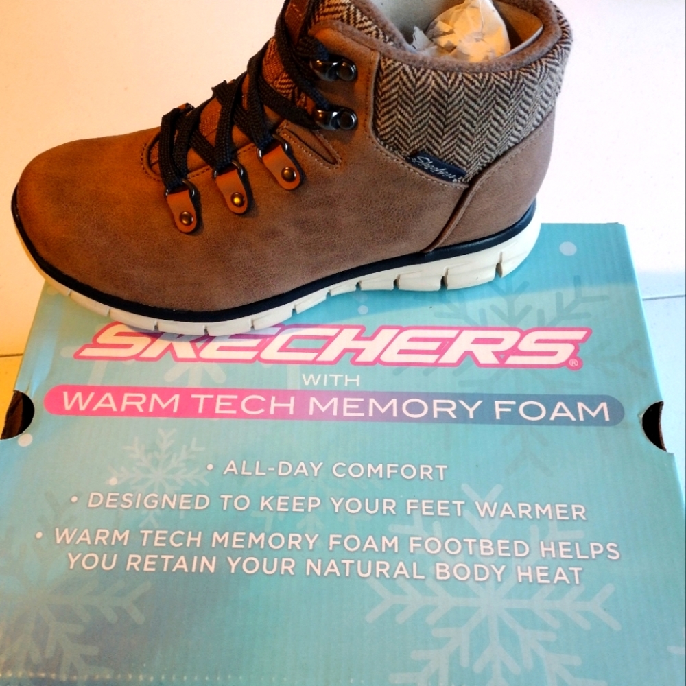 Brown Ankle Boots Water Repellent Size 6.5
